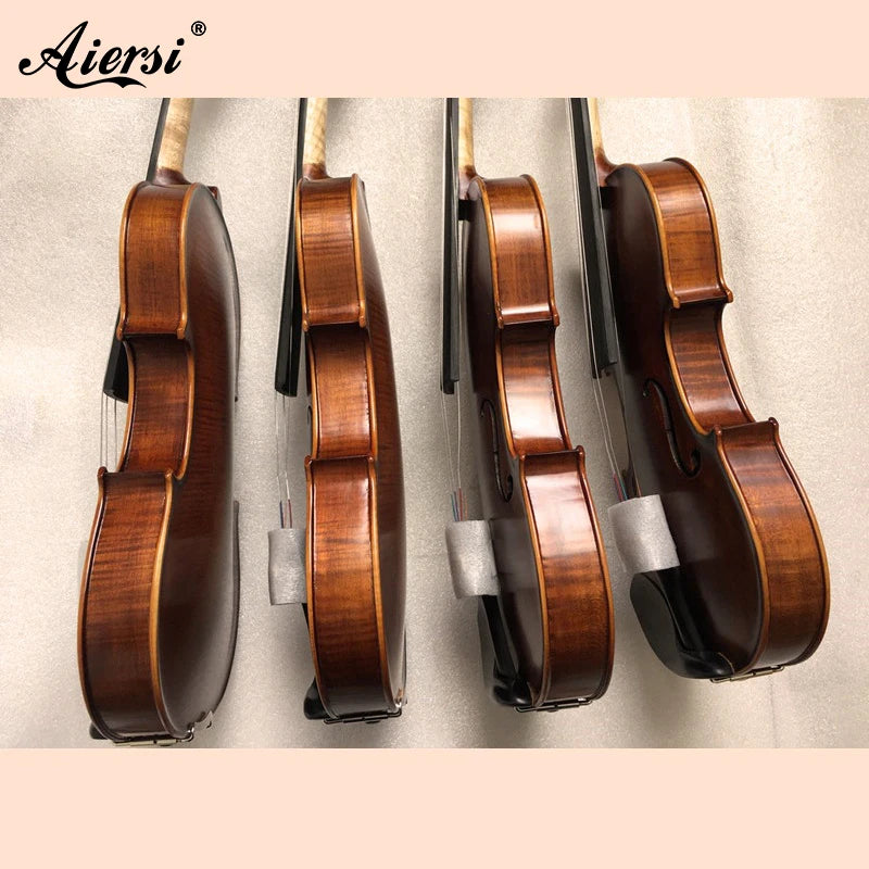 Sale Stringed Instruments Violins in China Nice Price Professional Violino Full Size Dark Matte Ebony Parts Violin HV900