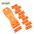 DCHOA Hot Sale Safety Car Sticker Window Tint Plastic Razor Blade Scraper
