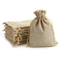 Custom Linen Drawstring Pouch Jute Drawstring Bag Burlap Bags Drawstring