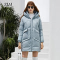 Wholesale Fashion Winter Clothes for Women Loose Down Coat Women's Mid-length Thickened Over-the-knee Bread Clothes
