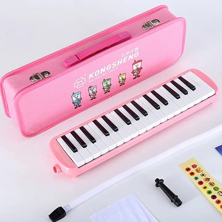 32-Key Melodica Accordion School-Playing Piano Musical Instrument Accessory for Student Use