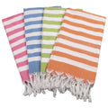 Custom White Turkish Beach Towels with Tassel Oversized Bath Towel Pool Gym Yoga Big Organic Cotton Turkish Beach Towel