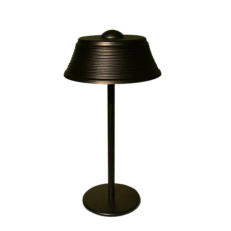 Modern Architect Desk Light Portable Wireless LED Desk Lamp with Flexible Dinner Table Lamp DC Power Supply Metal Shade