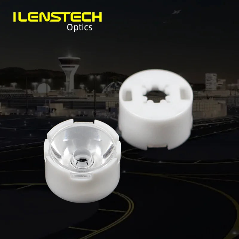 Sticky Tape Optional 10 Degree Narrow Beam Lens 13mm Optical Lens for Xpe Xte Xpg Leds
