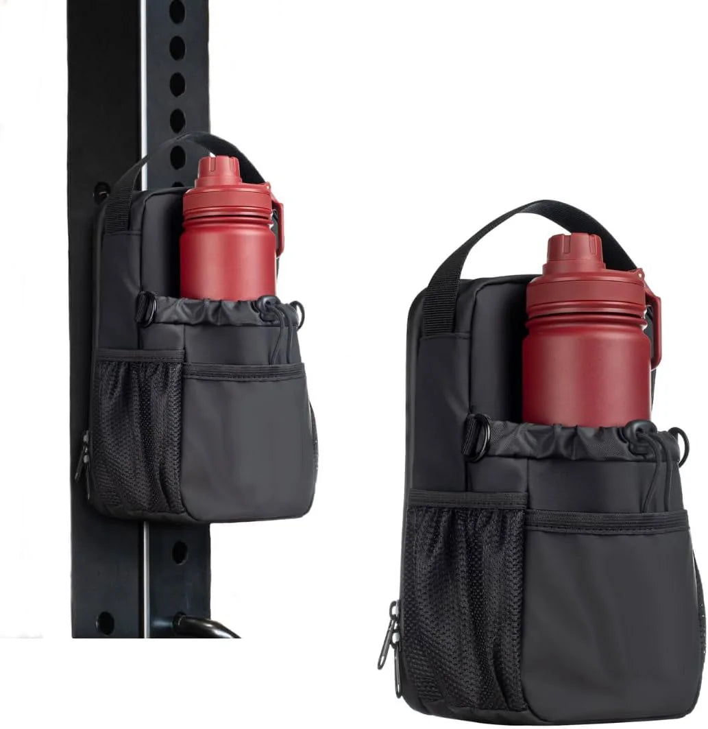 ISO9001 Certificate Factory OEM Custom logo Magnetic Men Pouch Women Travel Work Sports Sling Gym Bottle Bag