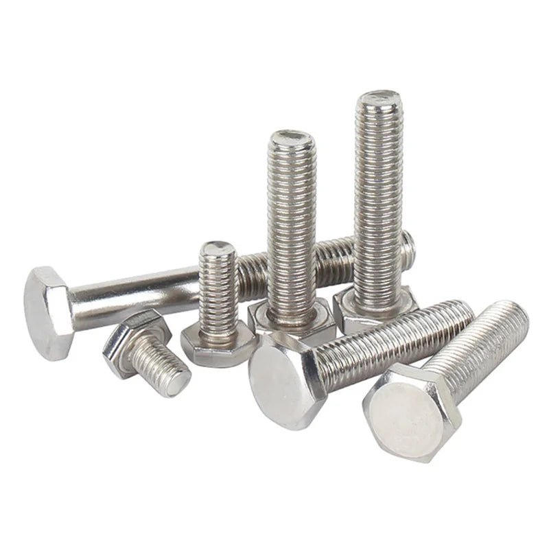 Wholesale Stainless Steel Plain Finish Hardware Fasteners 2205 2507 Hex Head Bolts and Nuts