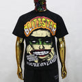 Vintage Acid Wash DTG Print Heavyweight 300gsm Cotton Boxy T-Shirt New Fashion Casual O-Neck Oversized Short Sleeve Anime Tee