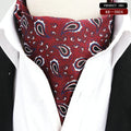 Top Selling Cheap Cravates En Polyester Ascot Tie Cravat Homme Paisley Necktie Polyester Tie Corbata O Corbata De Ascot
