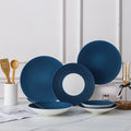 Wholesale Luxury White Porcelain Ceramic Dinnerware Sets Modern Party Dinner Plates Utensils Kit Food Contact Safe 100 Pcs MOQ