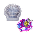 DIY Epoxy Crystal Resin Box Hand Tray Ashtray Mirror Storage Silicone Mold
