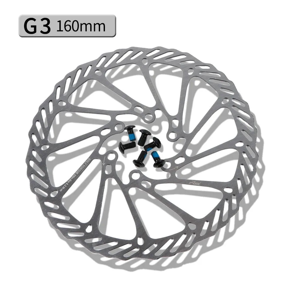 Bicycle Disc Brake Pads 160mm with Screws