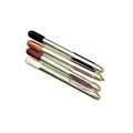 Wood Lathe Gatsby Pen Short Wooden Crafts Metal Pen Kit Component Combine with Ebony Wood Bullet Ball Pen