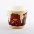 Biodegradable Kraft Paper Popcorn Box Popcorn Bucket for Movie Night