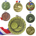 Wholesale Blank Football Medals Sports Meeting Gifts Promotion Souvenir Football Games Custom Metal School Medal Soccer Medals