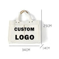 Women's Tote Bag Casual Canvas Large Capacity Shopping Female Crossbody Schoolbags Solid Shoulder Shopper Bags for Women Handbag