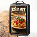 21.5 Inch Smart Human Walking Digital Backpack LCD Screen IP65 Weatherproof Full HD Resolution for Advertising Food Billboards