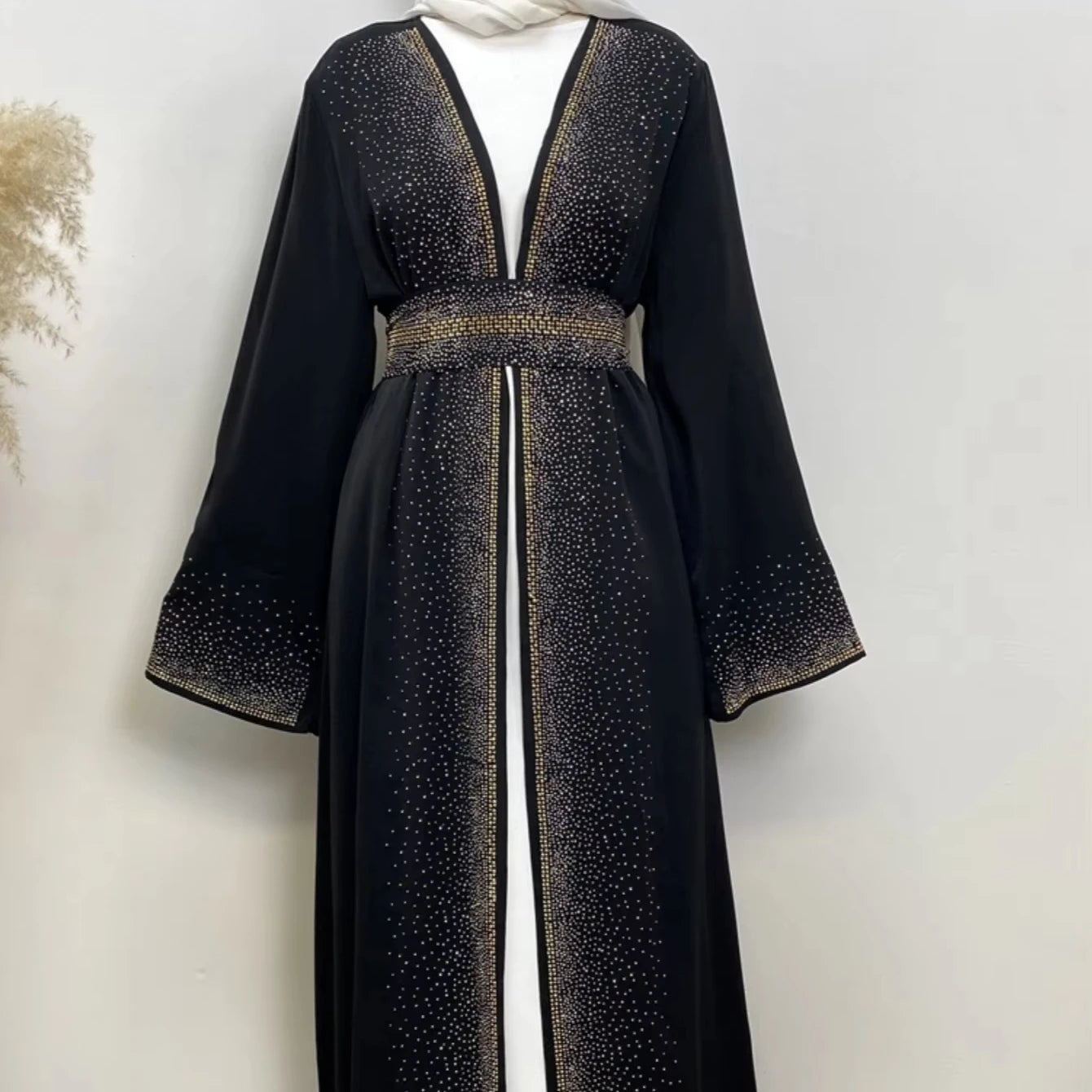 2025 New Custom Muslin Cardigan Hot Drill Belt One Fits All Breathable Spring Autumn Adults Direct Factory Custom Net Low Price!