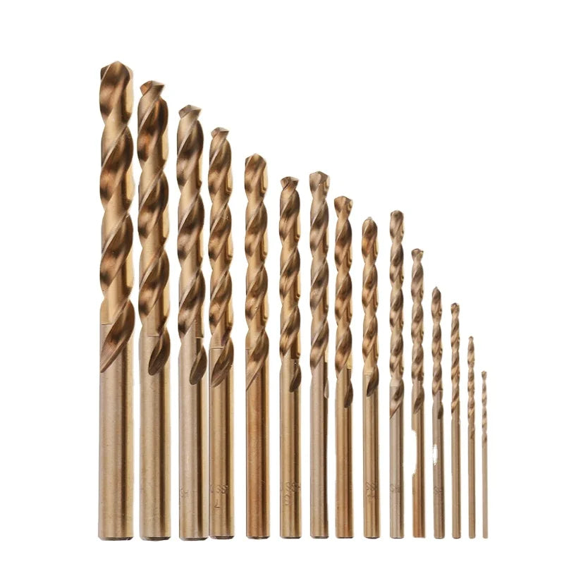HSS M35 Drill Bits Set Broca Helicoidal DIN338 HSS  5% Cobalt Twist Drill Bit Straight Shank Drill Bits