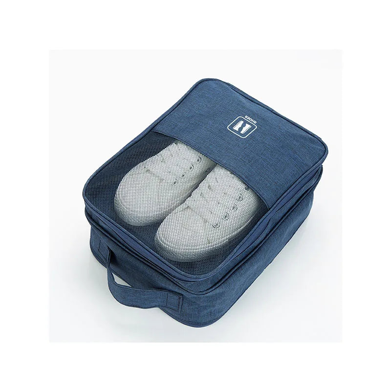Wholesale Organizer Shoes Set Bag Waterproof Portable Storage Shoes Bag for Travel Washing Laundry Shoes Bag With Zipper