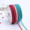Golden Color 2mm Polyester Lanyard Braided Cord Jewelry Accessories Beading Thread Bracelet Necklace Material 38 Colors