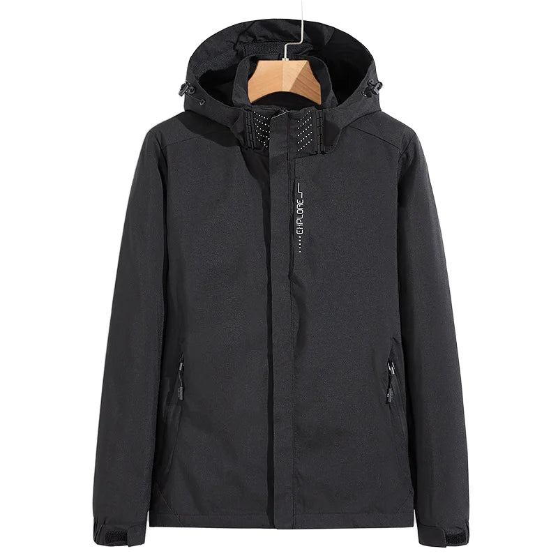 Professional Lightweight Outdoor Recreation Full Zip Eco-Friendly Pockets Coat Soft Shell Jacket
