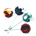 New Fashion Custom Lapel Pins Cheap Flower Broocheds for Mens Suits