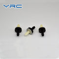 3/16" YRC Small Plastic Diaphragm Water Nylon Check Valve with Long Hose Barb