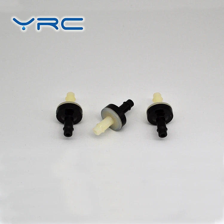 3/16" YRC Small Plastic Diaphragm Water Nylon Check Valve with Long Hose Barb