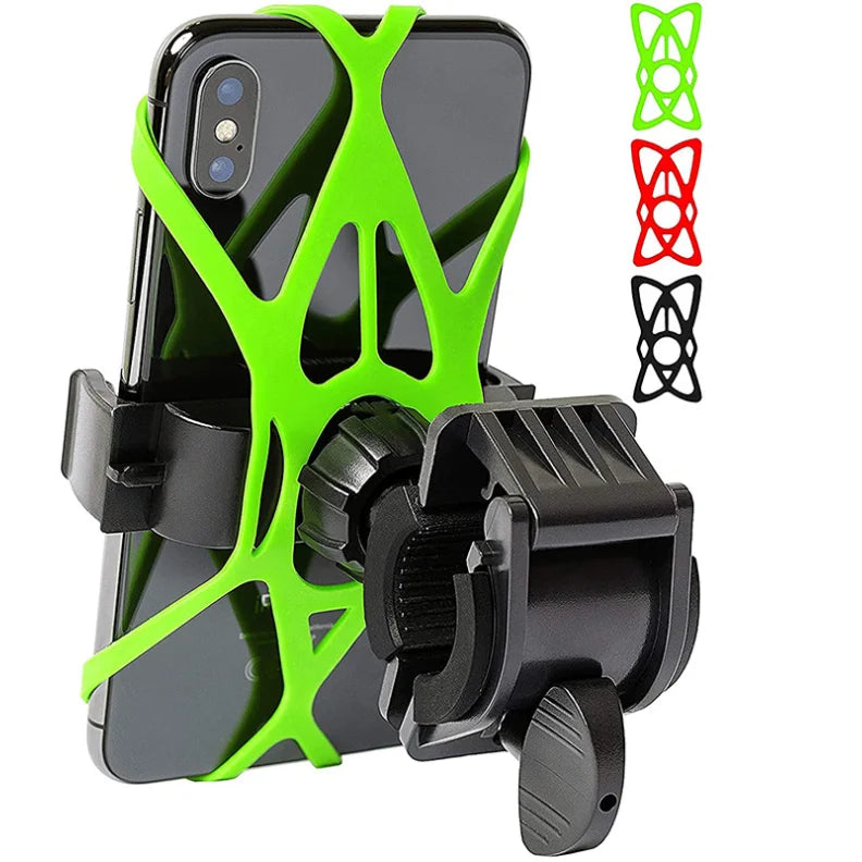 Electric Motorcycle Battery Mobile Phone Holder On-Board Shockproof Bicycle Navigation Rack Novelty Hooks for Convenient Rider