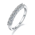 Quality Goods Amazing Ring D Color S925 Sterling Silver Moissanite Designer Ring 925 Silver Gold Plated for Women Jewelry