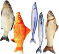 Wholesale Natural Catnip Filled Cat Fish Toy Cute Stuffed Soft Plush Fish Catnip Toy for Cat