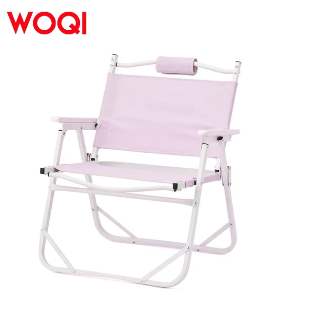 WOQI Modern Design Foldable Lightweight Outdoor Garden Chair for Hotel & Park Use