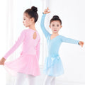 Girls' Practice Clothes Summer New Short-sleeved Girl Grade Examination Suit Children's Ballet Dance Skirt