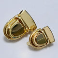 Light Gold Press Lock Purse Lock Catch Lock Quality Purse Bag Clasp Hardware