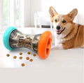 Interactive Slow Food Training Pet Puzzle Dumbbell Dog Toy with Internal Maze Design Chew Toys for Cats Dogs Leaky Food Toy