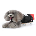 Drag Bag for Paralyzed Dogs Wear-Resisting Oxford Cloth Zipper Closure Solid Pattern Walking Drag Bag with Sliding Plate