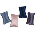 Kingworth Custom Shape Soft Luxury Satin Car Headrest Cushion Cover Silk Car Pillowcase Pillow Cover