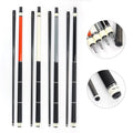 Premium High-tech Handmade 58 Inches Length 12.5mm Tip VanQs Brand Carbon Shaft Shaft with Leather Butt Billiard Pool Cue Stick MegaBDM