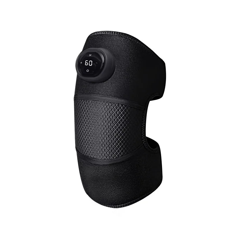 Warm Compress Heating Massage Vibration USB Powered Knee Massager Heated Knee Brace Wrap