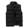 Custom Mens Winter Work Padded Vest Outdoor Puffer Vest Warm