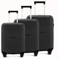 Upright Luggage Set Journey Carry-on Expandable Suitcase Trolley Travel Luggage TSA Combination Lock Red or Customized Color