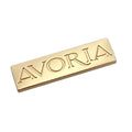 New Arrival Antioxidant 3M Sticker Personalized Metal Stamping Brand Name Plate