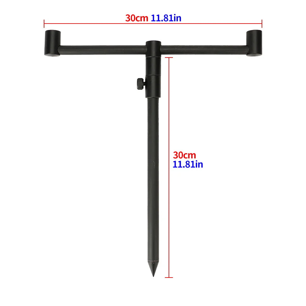 Hirisi Foldable Aluminum Alloy Carp Fishing Accessories Bank Sticks and Buzz Bars Fishing Rod Pod Set A01/02/03 MegaBDM