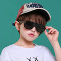 Lucky Children Bendable Flexible Silicone Eyewear Cycling UV400 Polarized Lens Girls Boys Glasses Outdoor Sports Kids Sunglasses