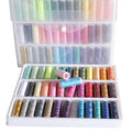 39/36 Roll High Tenacity Thread Fashion Sewing Kit Machine Embroidery Clothing Accessories Textured Polyester Plastic Needlework
