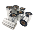 Resin Transfer Foil Silver Heating Wax Ribbon for Thermal Transfer Ribbon Printer 110MM*300M
