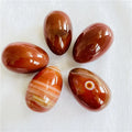 Wholesale Natural Red Agate Carnelian Crystal Egg Crystal Yoni Egg