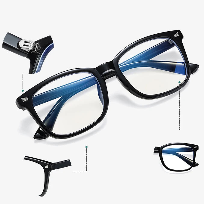 Wholesale Hot Selling Cat Eye Reading Gafas De Lectura Eyeglasses Optical Frame Blue Light Blocking Glasses for Men