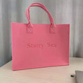 Custom Fashion Recyclable Felt Eco Bags for Women