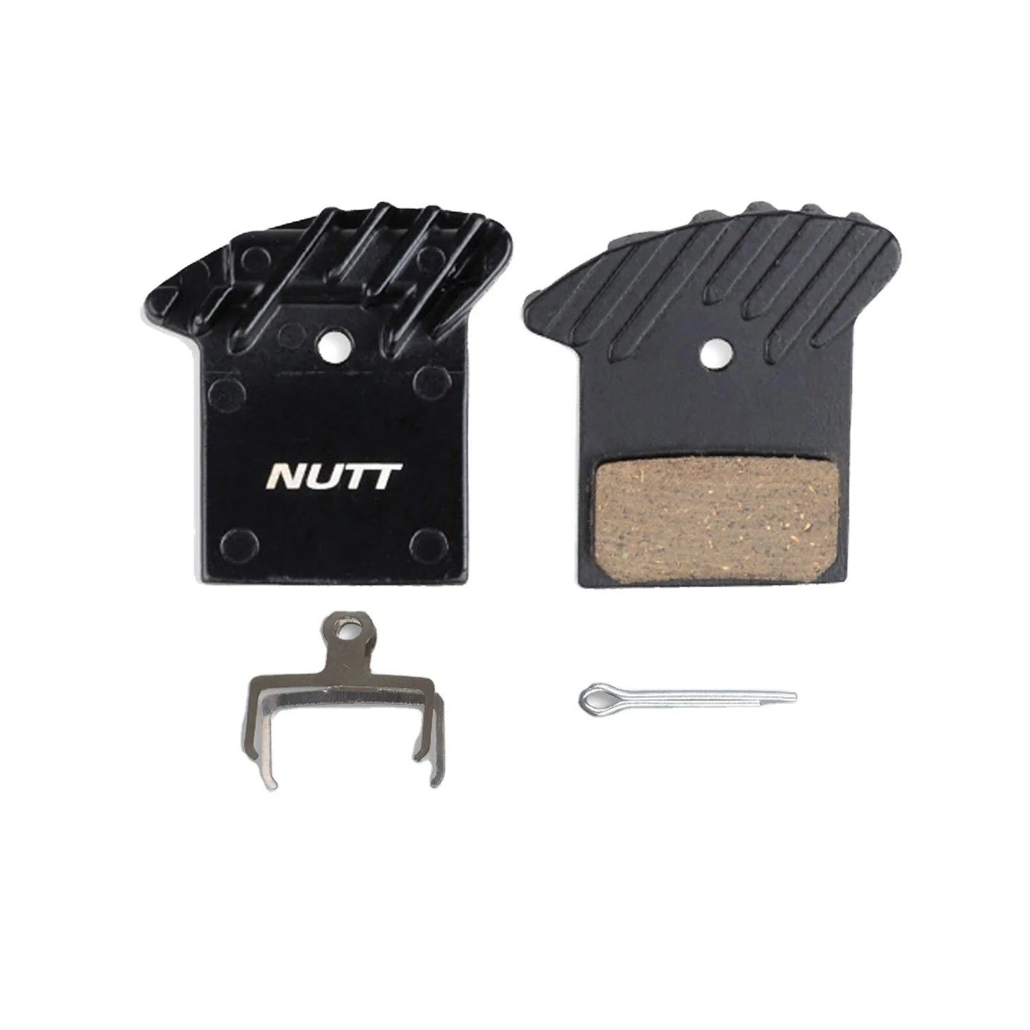 NUTT Bicycle Heat Dissipation Brake Calipers Semi-metallic Resin Brake Pads for NUTT Hydraulic Oil Disc Brake MTB Friction Pads